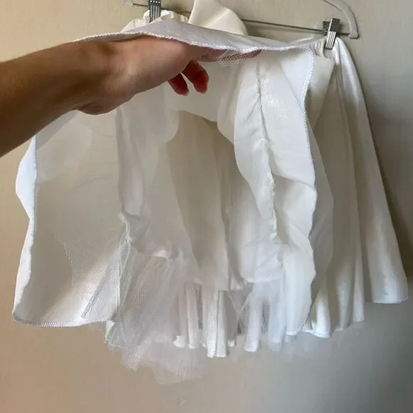 For Love & Lemons Clara Mini White Dress Size XS - Picture 10 of 10